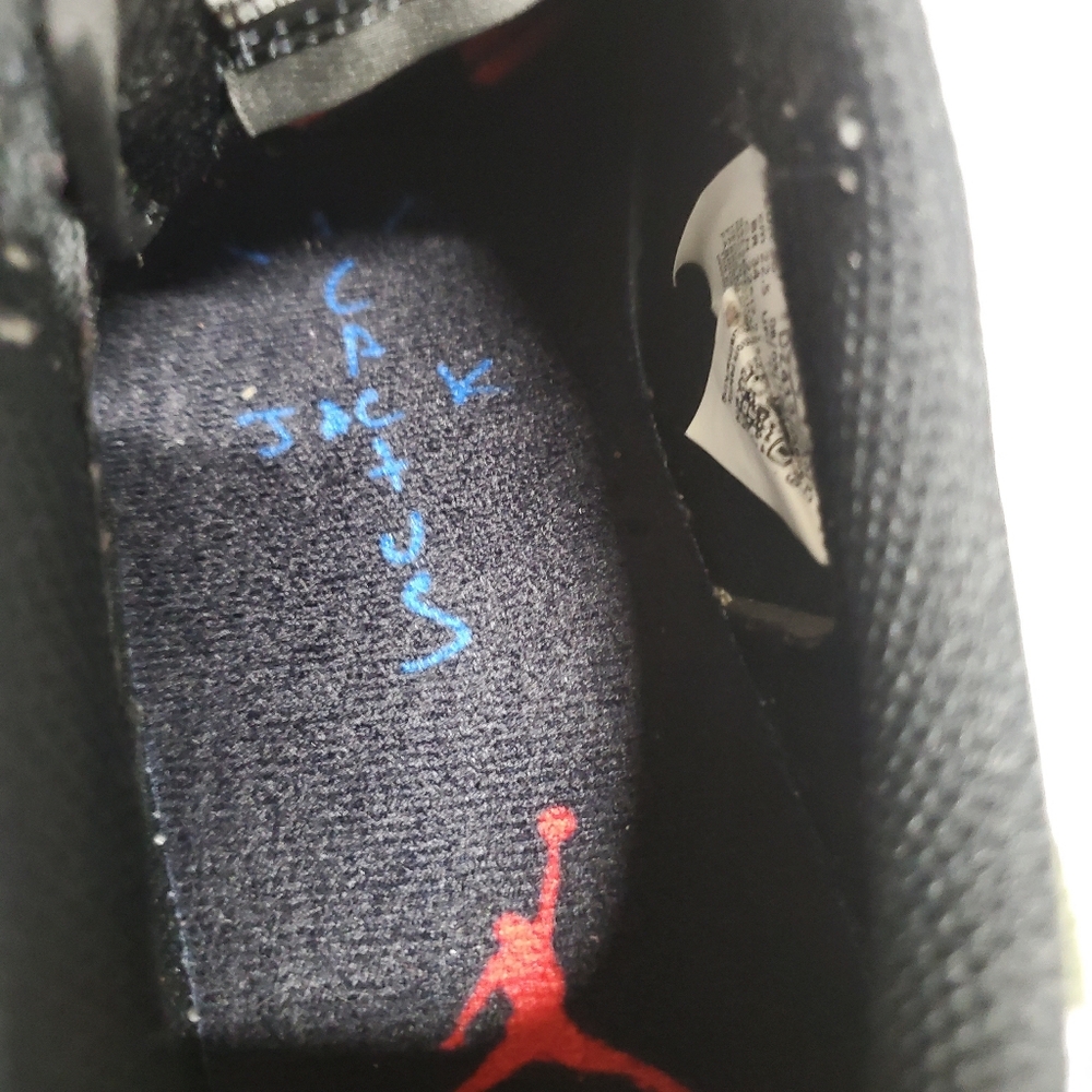 Travis Scott‎ x Air Jordan 1 Retro Low OG SP PS 'Olive' - Picture 9 of 9